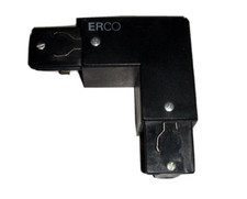 Erco Eckverbinder 79327 3-Phasenschiene in Schwarz SL Außen