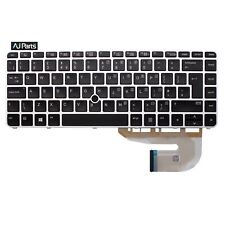 Für HP ELITEBOOK 740 745 G3 745 840 G3 G4 UK Laptop Tastatur + Hintergrundbeleuchtung & Zeiger