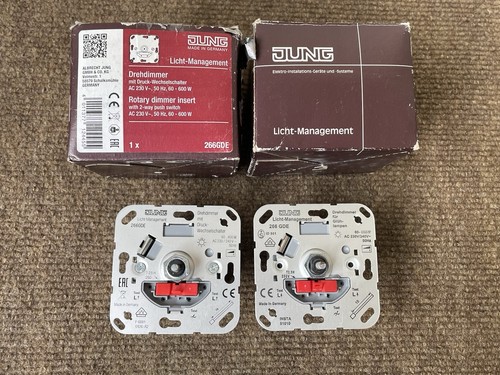 Jung 266 gde drehdimmer - 2x,