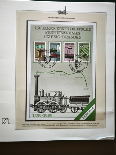 Motiv eisenbahn gedenkblatt - motiv, eisenbahn: