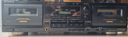 Sony doppelkassettendeck - sony,