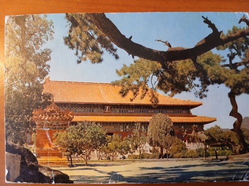 Postkarte 3201 gelaufen