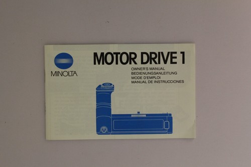 Minolta motor drive - minolta,