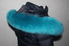 Pelzstreifen Lammfell Pelzkragen Kapuzenfell Echtfell Pelz für Jacke,Parka,Weste