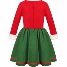 Weihnachtsmann Elf Kostüm Set