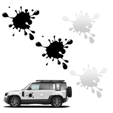 Auto Aufkleber Farbklecks 4