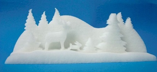 Winterlandschaft - , 3d