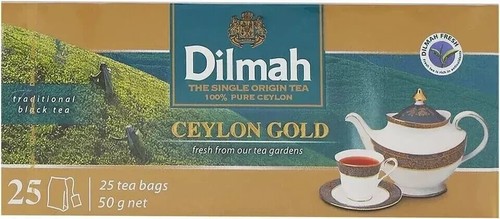 Dilmah ceylon gold - ceylon, schwarz