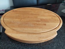 Küche - Schneidbrett für 4cm Arbeitsplatte - diagonale Befestigung -  ( Buche )