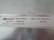NEU Ceranfeld Stecker für Bauknecht Type:PFEVP Mod.: EKV 3460 IN-1