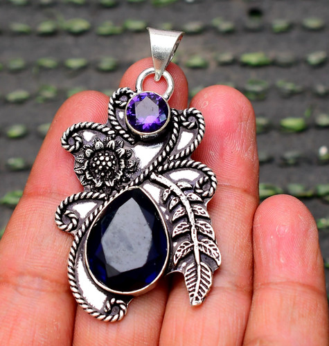 Blauer saphir - blauer,