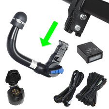 Anhängerkupplung abn +7p ES für Mercedes-Benz E-Klasse W211 02-09 Stufenheck