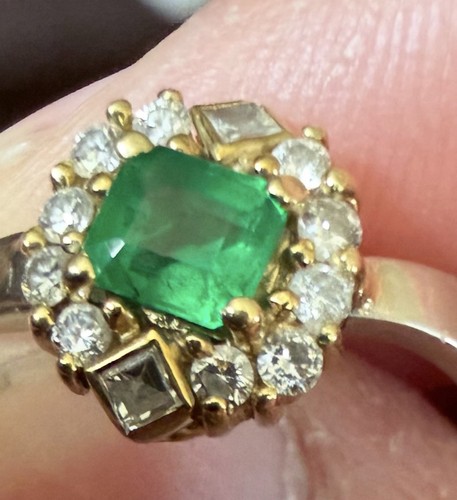 Weiß gelb gold 18k ring - gold, mit