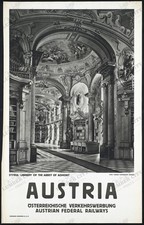 Austria Admont Abbey Library