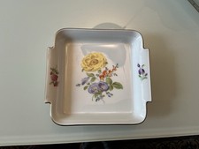 Meißen Schale Gelbe Rose