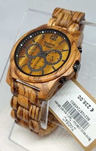 Herrenuhr chronograph holz - chronograph,
