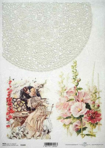 Reispapier für decoupage - a/4,