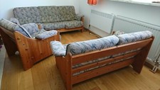 Wasa Couch Sofa Garnitur Bio Echtholz Vollholz Sofagarnitur Couchgarnitur