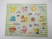 Pokemon Stickerbogen aus 1999