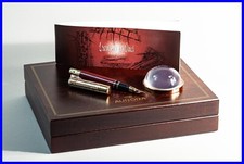 2002 AURORA LEONARDO DA VINCI 18K Gold B Nib LE 1919 Füllfederhalter FULL SET