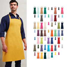 Premier Colours Latzschürze (PR150) - Kochen Restaurant Nackenband Arbeitskleidung Schürze