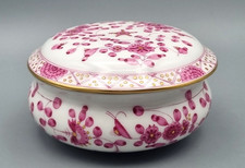 Meissen Porzellan Deckeldose D