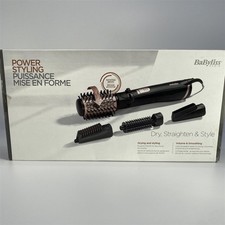 BaByliss AS200E Rotierende Warmluftbürste Set Brush & Style Ionic, 1000 Watt, 4 