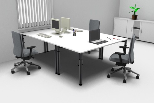 Teamarbeitsplatz schreibtisch - teamarbeitsplatz,
