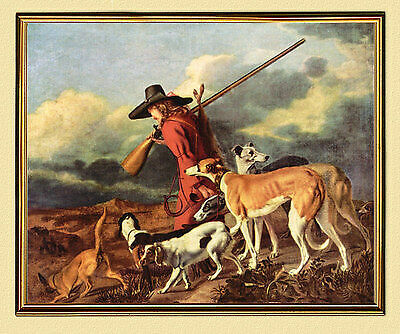 Jagdbild jäger mit - jagdbild,