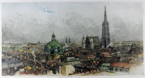 Wien panorama stephansdom - wien-panorama, m.stephansdom