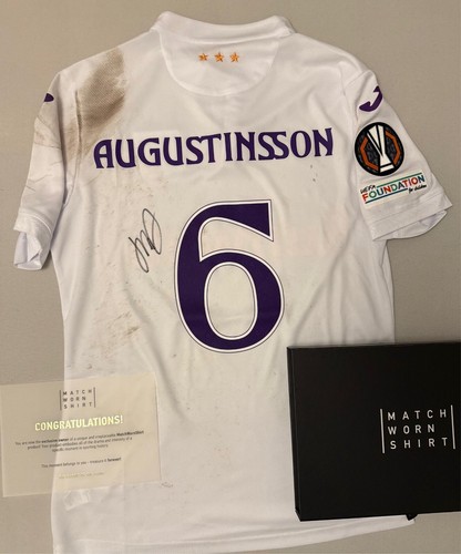 Matchworn shirt rsc anderlecht - matchworn,