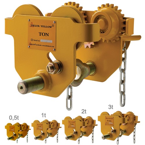 Haspelfahrwerk 2t 3t - 1t,