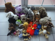 Konvolut Plüschtier Stofftier u.a.TeddyBär Koala Hund Igel Schaf Hase Robbe Löwe