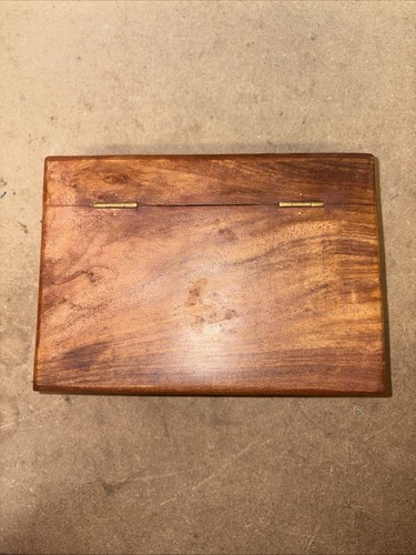 Small vintage wooden ribbed - small,