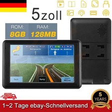5 Zoll Navigationsgerät GPS NAVI Mit TF T-Touchscreen Auto LKW PKW Navi 8G+128MB
