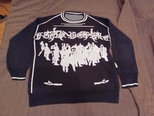 Schwarzer Pullover Herren