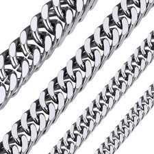 Herren Halskette Edelstahl