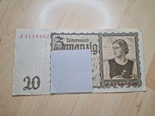 Reichsmark reichsbanknote - 20,