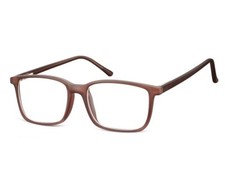 Lesebrille Notbrille hell braun matt  Nerd Brille  -6,0 bis +3,5  CP160C