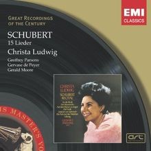 Schubert lieder great - schubert:, 15