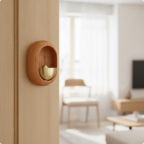 Holzglocke mit