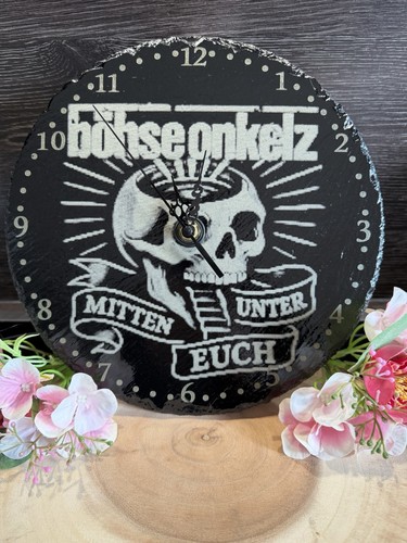 Böhse onkelz wanduhr - böhse,