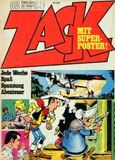Rarität - Comic ZACK Nr . 52