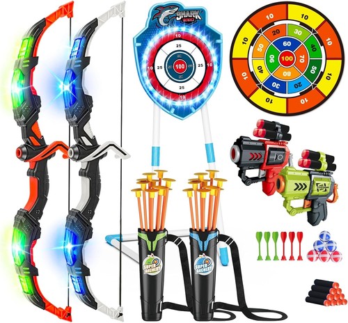 Led pfeil bogen spielzeug - bogen, set