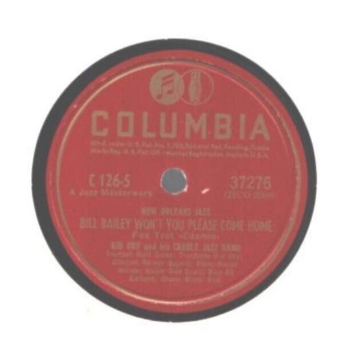 Schellack kid ory - kid,