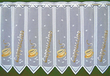  Kaffee Scheibengardine