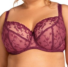 Bügel BH rot weinrot große