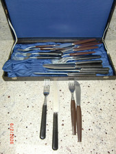 DDR Besteck Schwarz Brauner