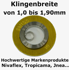 ZUGFEDER AUFZUGFEDER Armbanduhren Taschenuhren Aufzugsfeder NIVAFLEX MAINSPRING