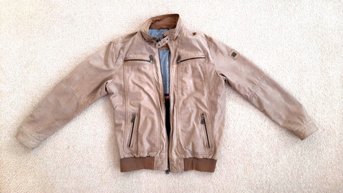 Pierre cardin lederjacke - pierre,